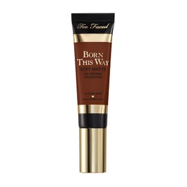 Too Faced Born This Way Soft Matte Foundation | Hydrating, Oil Control, Long Lasting + Waterproof, 1 Fl Oz, Sable