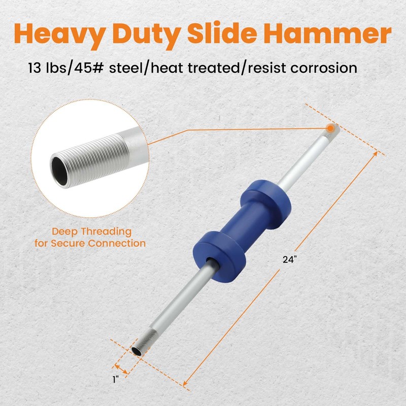 maXpeedingrods 13LBS Dent Puller Slide Hammer Car Dent Removal Tool