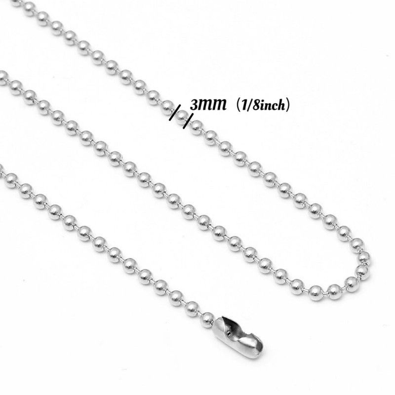 2 Pcs Stainless Steel Switch Chain Extender Ceiling Fan Pull