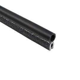Trim-Lok Trim Seal with Top Bulb – Fits 1/4” Edge, 3/8” Bulb Seal Diameter, 25’ Length – PVC Plastic Trim with EPDM Rubber Seal, Easy to Install for Cars, Boats, RVs, Trucks, and Home Applications
