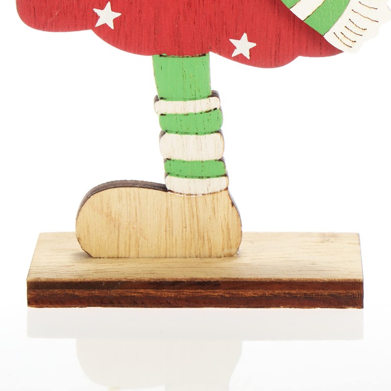 com-four® 2 x Decorative Stand for Christmas, Reindeer Made of