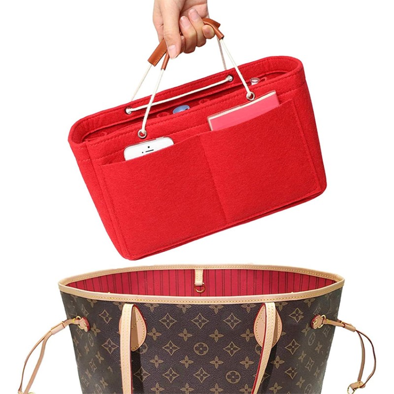 D.DUO Tote Organizer Insert, Purse Insert for Handbags, Tote Bag