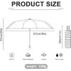 Desuibao Automatic Umbrella, Windproof Travel Umbrella, Retractable Folding Umbrella, Compact