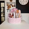 Gift Basket Hamper Kit, Gift Basket Empty with Pull Bows