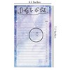 Inkdotpot Daily Planner List Pad Notepads Memo Pad, Undated To-Do