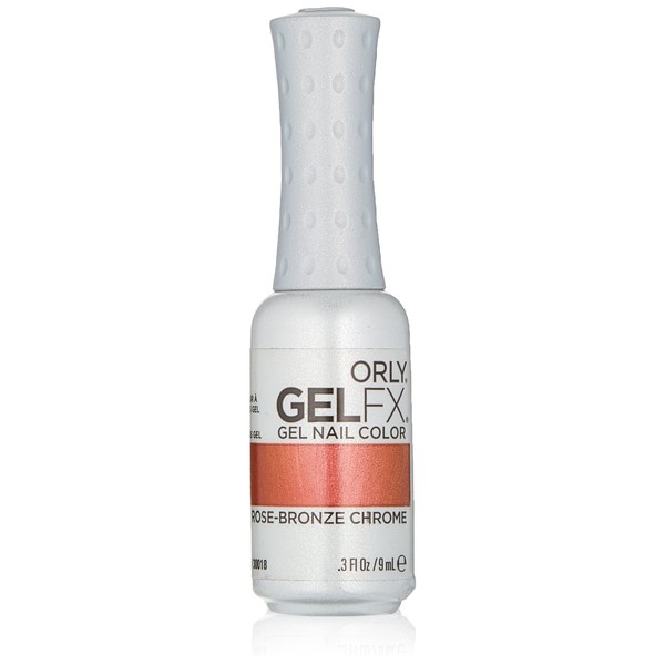 Orly Gel FX Nail Color, Duo Chrome Rose Bronze Chrome, 0.3 Ounce