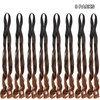French Curly Braiding Hair 24Inch Loose Wavy 8 Packs Pre
