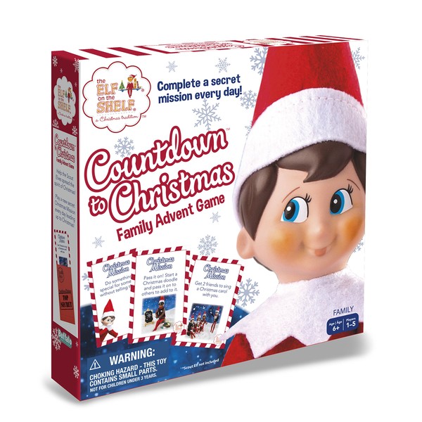 Elf On The Shelf- Countdown to Christmas Family Advent Game