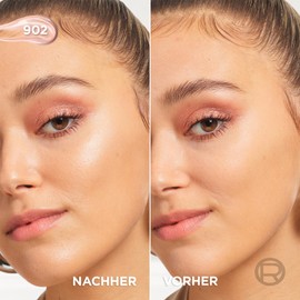 L'Oréal Paris Perfect Match Lumi Glotion Natural Glow Enhancer Liquid Highlighter for Face and Body with Glycerin and Shea Butter, 902 Light Glow, 40 ml