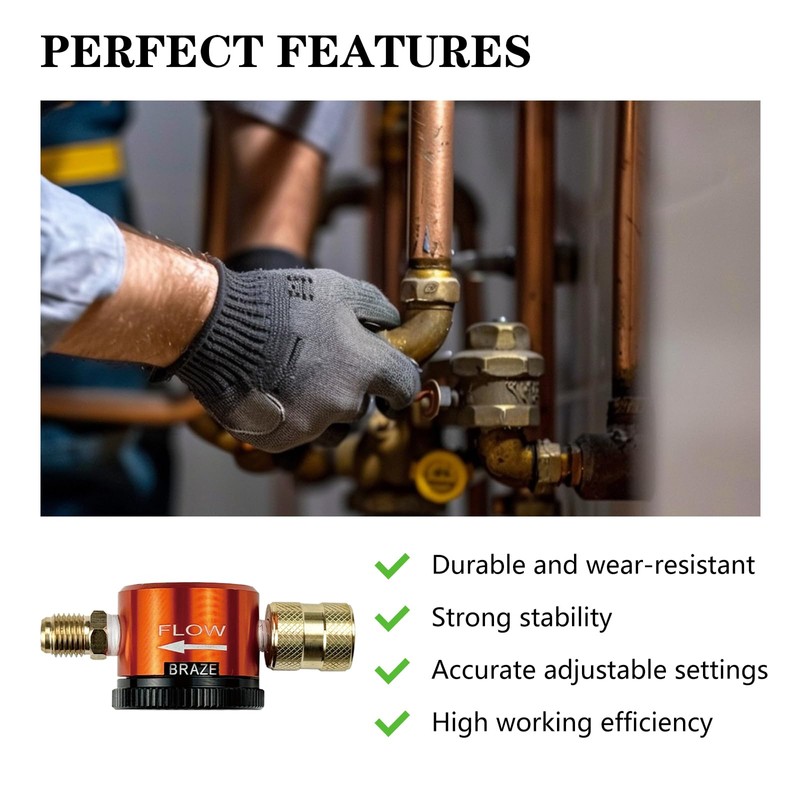 Nitrogen Purge Regulator Tool, Nitrogen Purge Regulator for HVAC Nitrogen