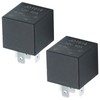 Vkinman 2Pcs 4RD93168001 Waterproof Relay 12V 40A, Replacement for Hella