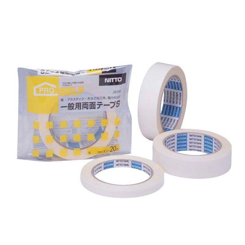 Nitoms J0720 General Purpose Double Sided Tape S, 1.2 inches
