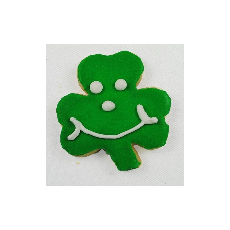 Irish Shamrock Cookie Cutter for St. Patrick's Day Cookies, Large