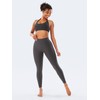 YEOREO Hidden Butt Scrunch Womens Workout Leggings Butt Lifting 25"