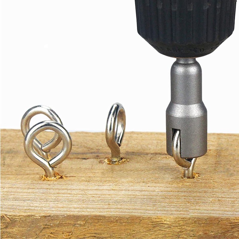 Eyech 6pcs Power Wing Nut Driver Set, Hurricane Wingnut Drivers