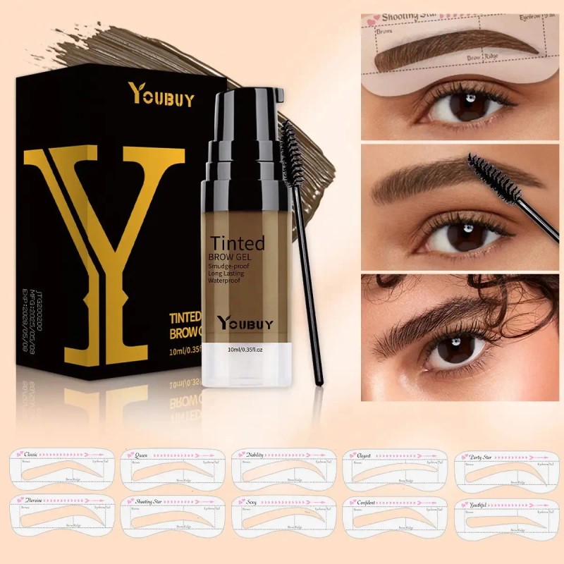Henna Para Cejas - Gel Ceja Kit Waterproof Larga Duración