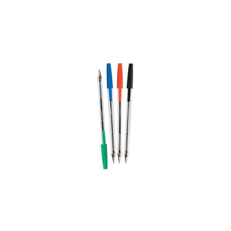 Q-Connect Ballpoint Pen Medium Red (Pack of 20) KF34044