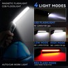 Durapower Rechargeable LED Work Light Automotive Foldable USB Portable Flashlight