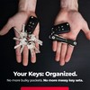 KeySmart Rugged - Multi-Tool Key Holder with Bottle Opener and