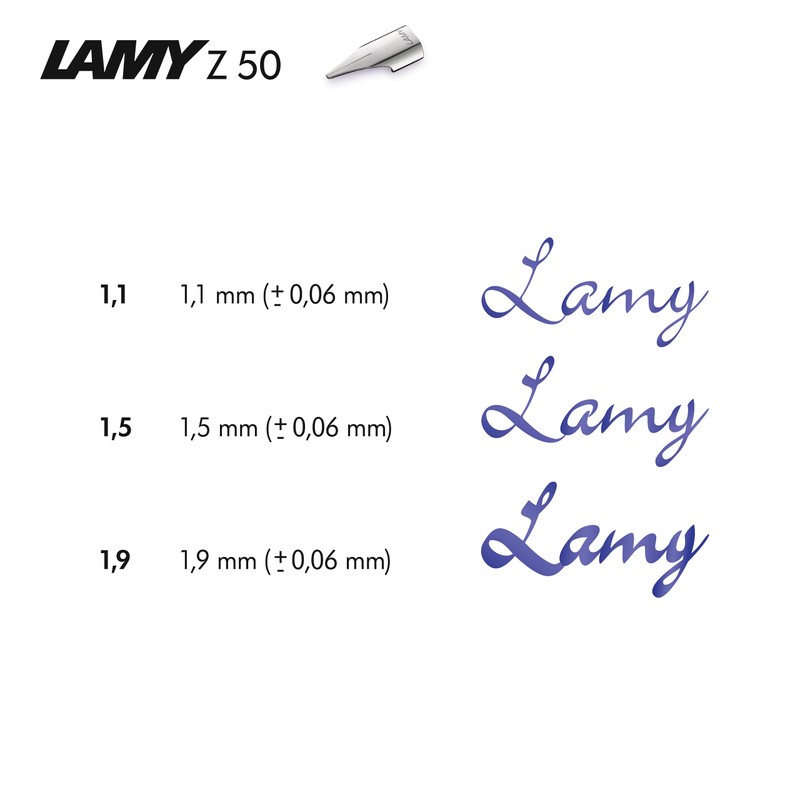 LAMY Z 50 Left-Hander Nib - Steel