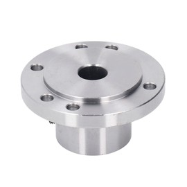 Lathe Faceplate High Manganese Steel Wear Resistant 6 Mounting Hole Chuck Faceplate for K11 80 25mm / 0.98in