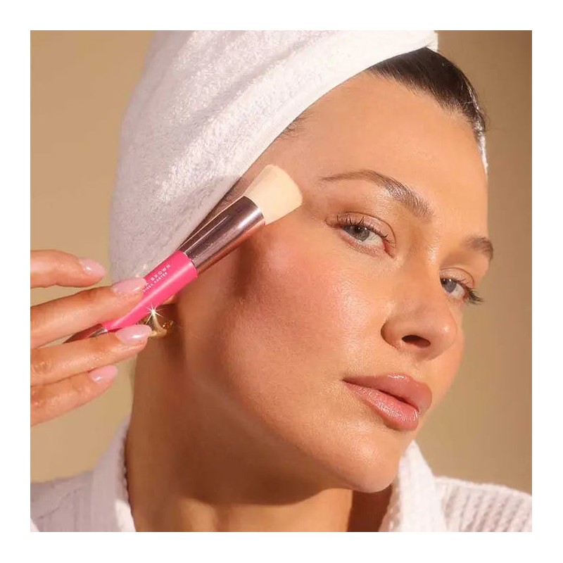 Cocoa Brown Double Ended Brush