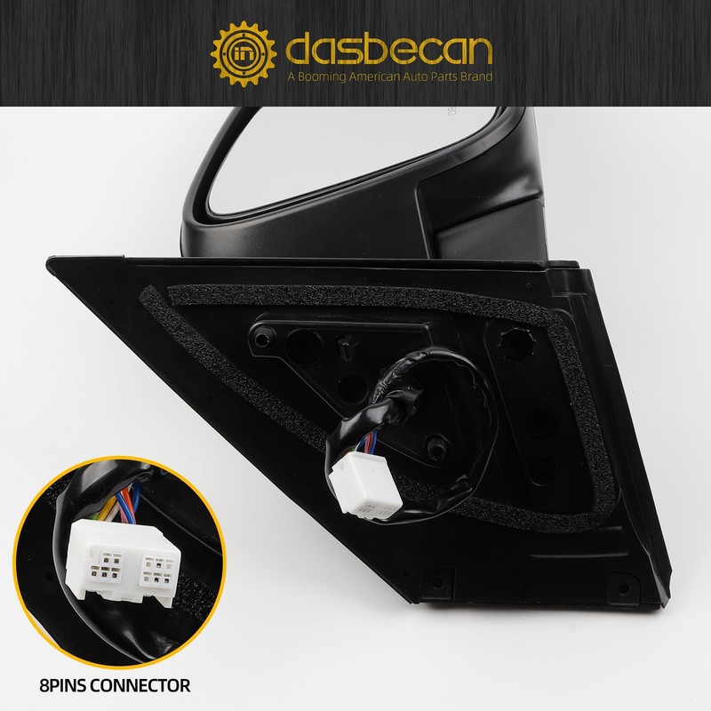Dasbecan Right Passenger Side Mirror Compatible with Toyota RAV4 2015-2018