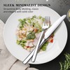KINGSTONE Silverware Set, 20 Piece Flatware Cutlery Set for 4,