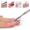 YFFSFDC Cuticle Nipper, Cuticle Pusher, Cuticle Cutter, Nipper-Type Nail Clipper,