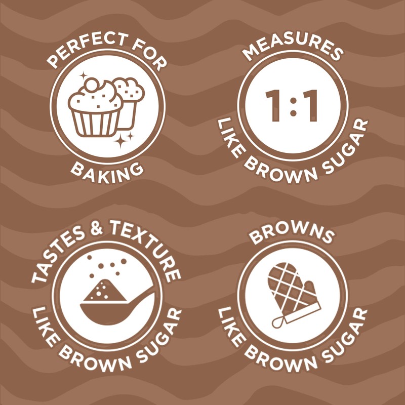 SPLENDA Magic Baker Brown Zero Calorie Plant Based Granulated Baking