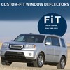 4PCS Rain Guards Window Visors Fits for 2009-2015 Honda Pilot,