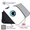 Gven Windshield Sun Shade Universal Fit for Car Window Sunshades