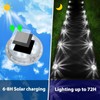 VOLISUN Solar Driveway Deck Lights Dock Marine Lights,16 Pack Solar