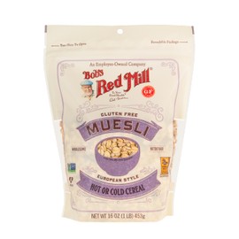 Bob's Red Mill Gluten Free Muesli, 16oz (Pack of 4) - Gluten Free, Non GMO, Kosher