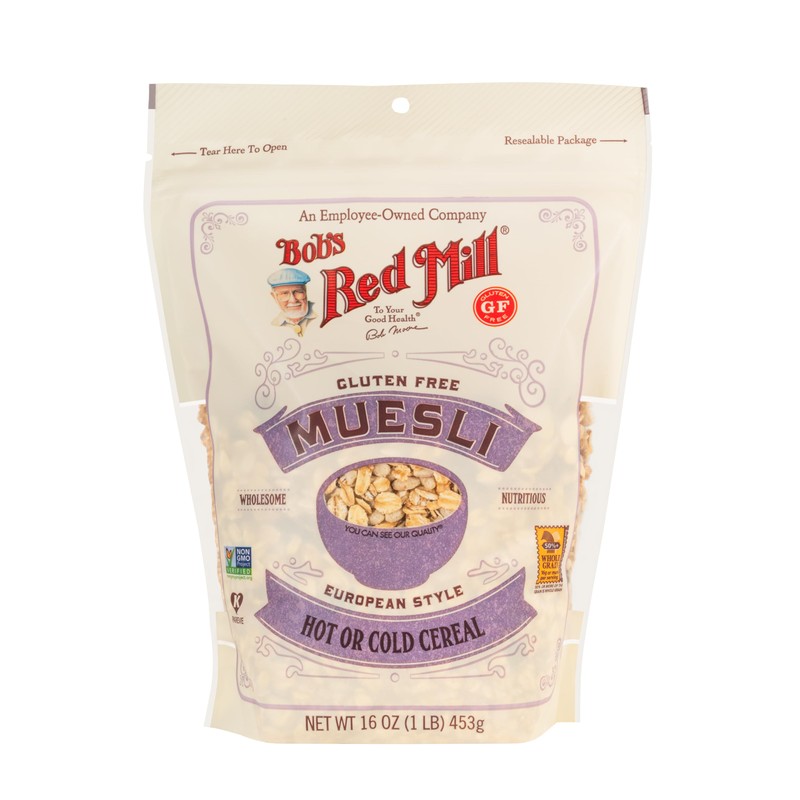 Bob's Red Mill Gluten Free Muesli, 16oz (Pack of 4)