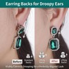 Earring Lifter Backs, EBFDOH Earring Backs for Droopy Ears 4PCS