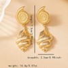Gold Starfish Pearl Seashell Stud & Drop Dangle Earrings -