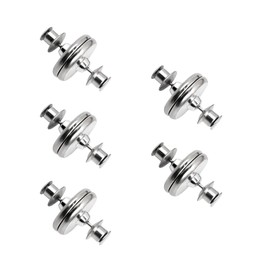JINGYOU Curtain, Magnet, Curtain Accessory, Magnetic Buckle, Prevents Light Leakage, Gap Prevention, Set of 5, Double-Sided Buckle, Both Magnets, Firmly Light Blocking, Diameter Approx. 1.0 inches (25