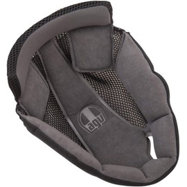 AGV AX9 Helmet Headliner Street Motorcycle Helmet Accessories - Black/Medium/Large