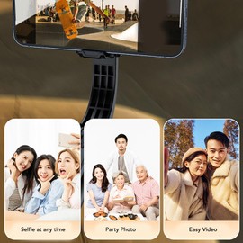 Remote Bluetooth Phone Camera Shutter for iOS & Android, Capture Moments Hands with This Selfie Clicker for Photos & Videos, Works with Smartphones and Tablets