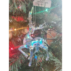 Holiday Lane Macy's Holiday Lane  Reindeer Tree Holiday Xmas Ornament