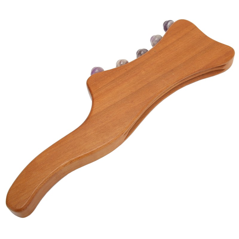 Scraping Massage Stick Wooden Household Relieve Fatigue Relaxation Massage Stick