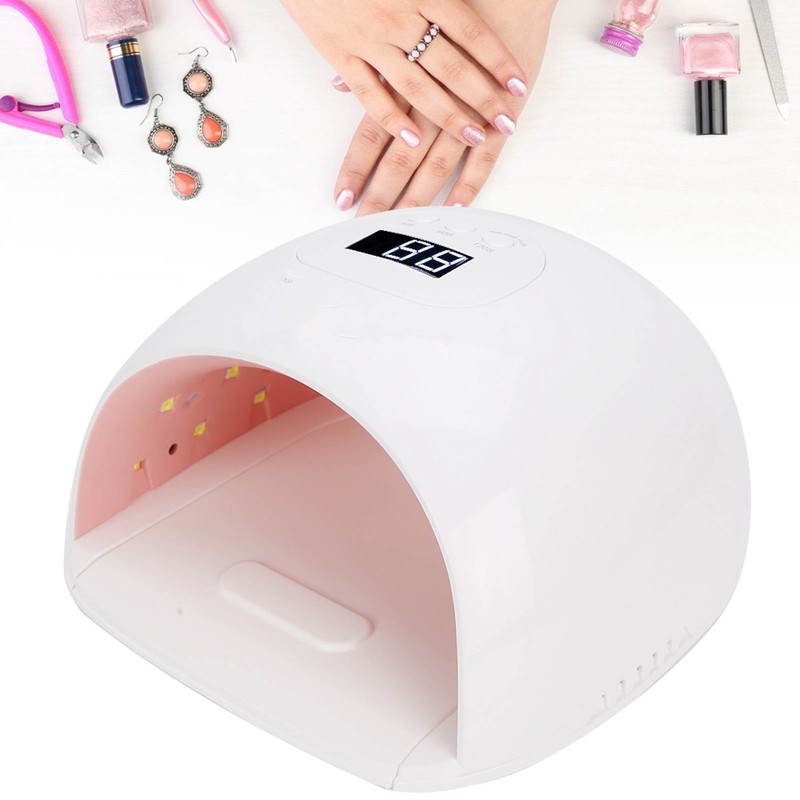 72W Professional Nail Dryer Gel Polish UV LED Light Manicure