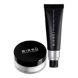 Polvo Fijador Traslucido + Primer para rostro Bissú