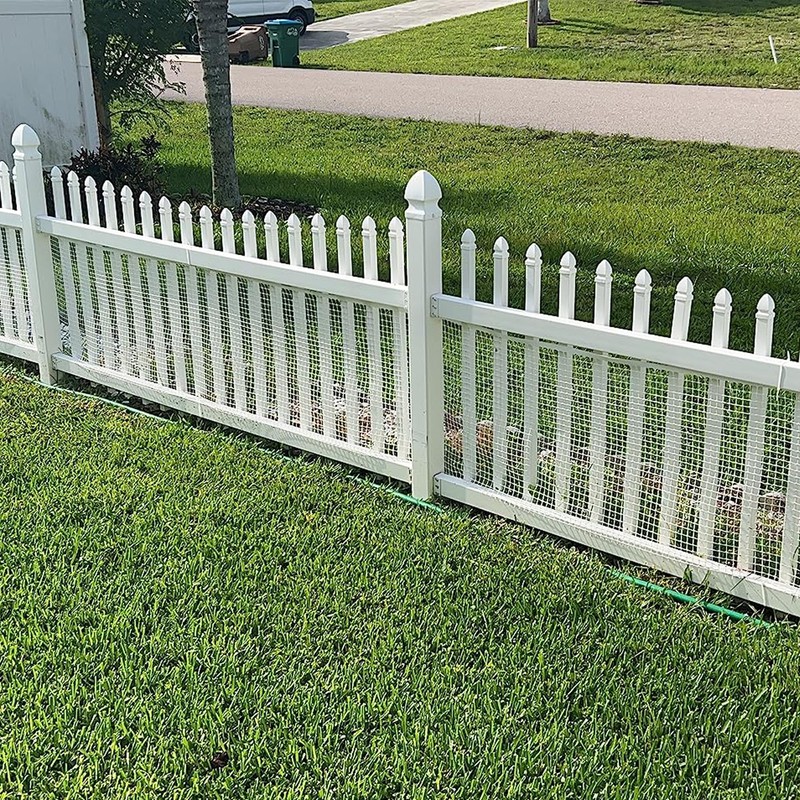 BOEN Garden Fence Temporary Barrier Outdoor Fence for Dog, Rabbit