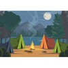 Yeele 7x5ft Forest Camping Backdrop Summer Camp Bonfire Photography Background