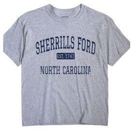 Sherrills Ford North Carolina T-Shirt EST XL Grey