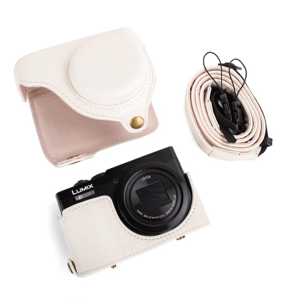 MUZIRI KINOKOO Case for Panasonic Lumix DC-ZS99 Digital Camera, PU