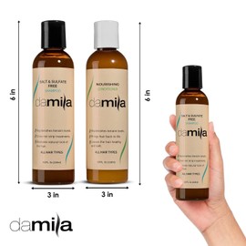 Salt & Sulfate Free Shampoo and Nourishing Conditioner - Keratin Complex. For Daily Use, Combo Set. Extends the Life of Keratin Treatment & Enhances Results and Restores Hair (4 Fl Oz)