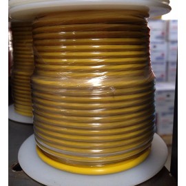 autopartshouse 12-Gauge 100-Feet Bulk Spool, Yellow Color Stranded Copper Wire (Made in USA)